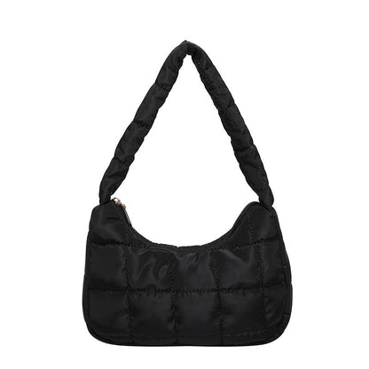 Fashion Simple One Shoulder Underarm New Moon Women's Bag