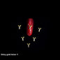 26 Letter Alloy Nail Ornament Nail Crystal