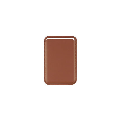 For Magsafe Magnetic Luxury Leather Card Holder Wallet Case For 14 Pro Max 13 12 Phone Bag Adsorption Accessories Cover