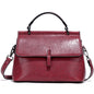 Fashion Large-capacity Leather Commuter Handbag