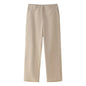 Summer New Casual Herringbone Pattern Long Sleeve Coat Straight-leg Pants Suit