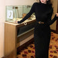 Versatile Base Skirt For Women New Autumnwinter Style Figure-flattering And Slimming