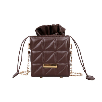 Fashion Messenger Chain Shoulder Bucket Bag