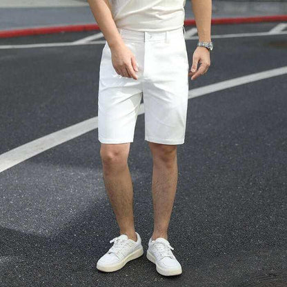 Affordable Men's Summer Pants - Casual Loose Elastic 5-Color Options for Comfort & Style