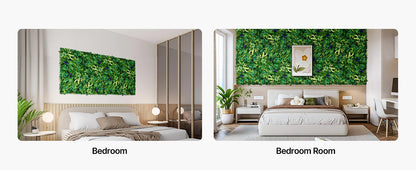 VEVOR Artificial Grass Wall Panels 3D Combination Greenery Boxwood  Panel for Privacy Backdrop Wall Hedge Screen for Garden