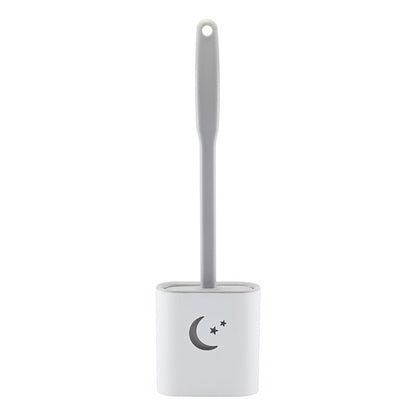 Toilet Soft Glue Dead Corner Cleaning Toilet Gap Long Handle Toilet Toilet Brush