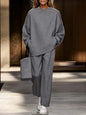 Fashionable Casual Long-sleeve Hoodie And Pants Set