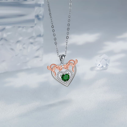 Love Rose Pendant Valentine's Day Gift High Sense
