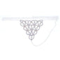 Accessories Rhinestone Claw Chain Body Chain Heart Shaped Sexy Bikini Panties