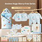 Maternity Bag Newborn Swaddle Bath Towel Clothing Set