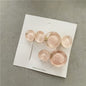 Ocean Bubble Jelly Elegant Fashion Side Clip Cropped Hair Clip