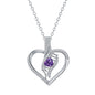 MOM Love Inlaid Women's Necklace Mother's Day Gift