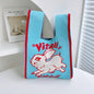 Rabbit Knitted Shoulder Bag Large Capacity Tote