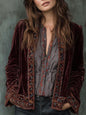 Casual Cardigan Style Long-sleeved Loose Jacket