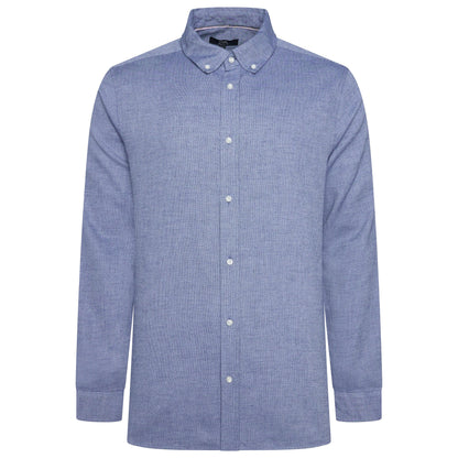 Waffle Textured Button Up Shirt