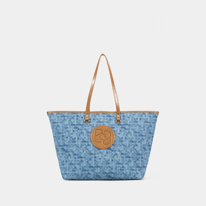 Woven Light Luxury Women's Design Lazy Travel Commuter Hand-carrying Bag