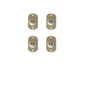 Caster Pulley 360 Degrees Universal Wheel Sticky Low-noise Storage Box Roller, Stainless Steel Pulley Plastic Box Skateboard