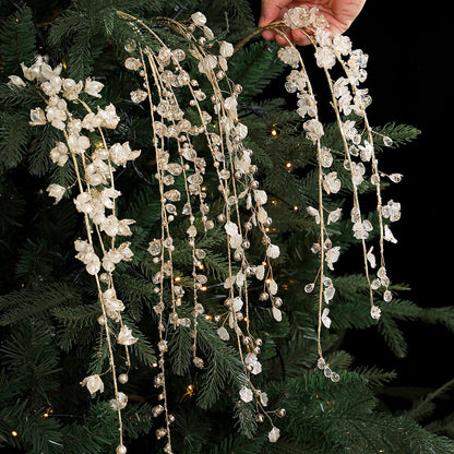 Christmas Acrylic White Crystal Twig Cutting Creative Decoration