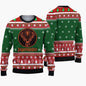 Men And Women Digital Printing Christmas Round Neck Sweater Tops