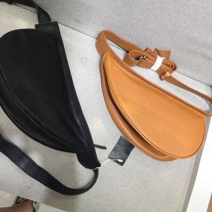 Retro Genuine Cattlehide Leather Surface Handmade Clothing Accessories Women's Shoulder Bag