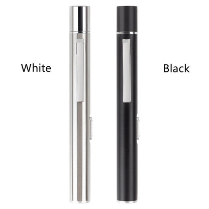 White Yellow Light Dual Light Source Oral Morning Inspection Flashlight