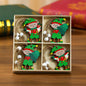 12 PCs Faceless Old Man Christmas Wooden Pendant Boxed Christmas Tree