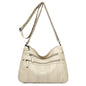 New Trendy Soft Leather Multilayer Messenger Bag
