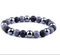 Natural Tiger Eye Stone Bracelet - Handwoven Healing Crystal Bracelet for Men & Women