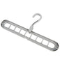 9-hole Clothes Hanger Organizer Space Saving Hanger Multi-function Folding Magic Hangers Drying Racks Scarf Clothes Storage