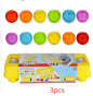 Children's educational toy bag assembly on clever egg twisted egg toy
