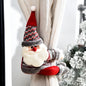 Christmas Curtain Decorative Button Cartoon Doll