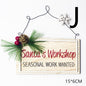 Christmas Decorations Wooden Pendant