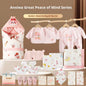 Maternity Bag Newborn Swaddle Bath Towel Clothing Set