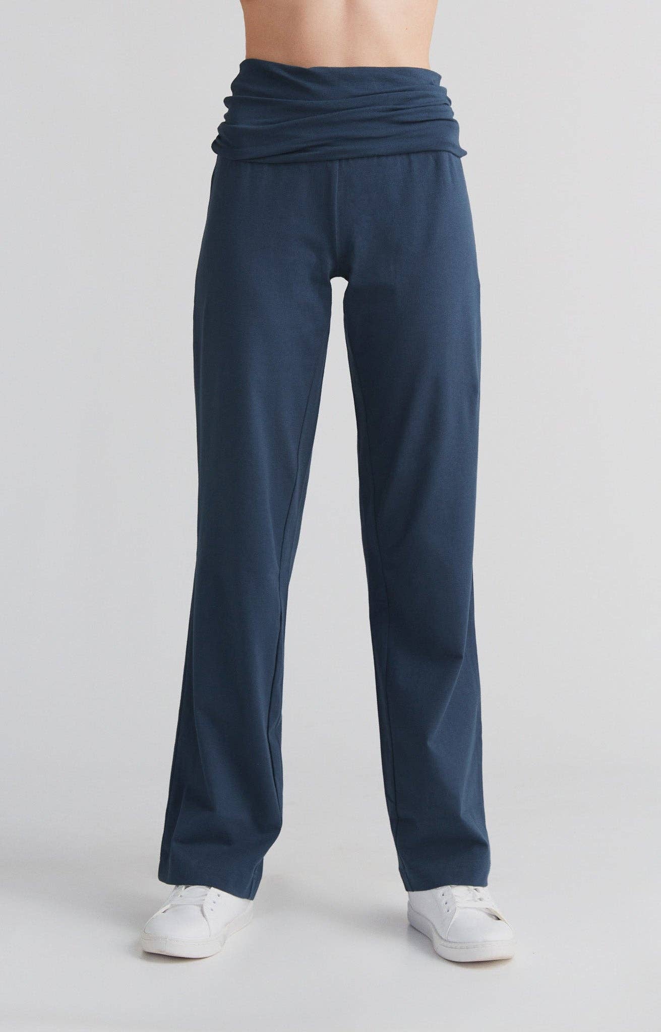Organic Leggings with Wide Waistband