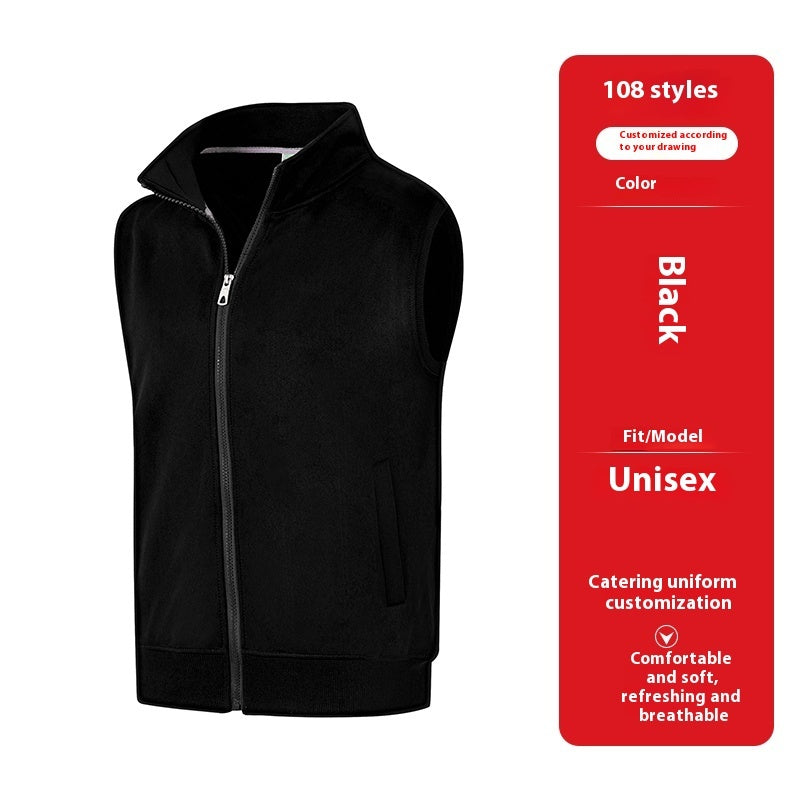 Vest Overalls Printing Net Coffee Catering Supermarket Volunteers