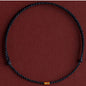 Small Bead Handmade Braided Red Rope Bracelet