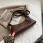 Simple Solid Color One-shoulder Messenger Women's Bag