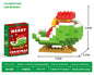 Christmas Day Series Snowman Assembly Blocks