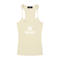 BRACE Slim Fit Ribbed Racerback Tank Top