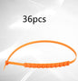 Automobile plastic snow chain ties