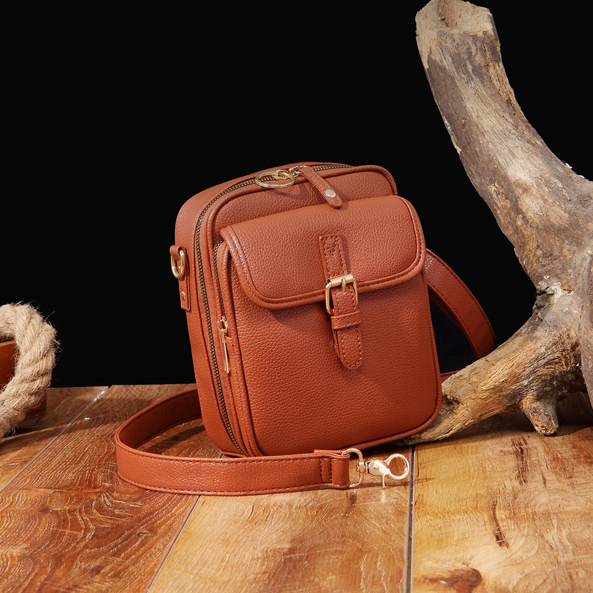 Unisex Vintage Large Capacity Messenger Bag Storage Bag  With 10 Card Inserts Casual Backpack Women's Bag Retro Backpack Large Capacity Travel