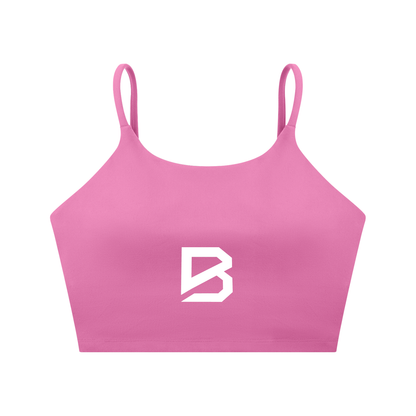 Spaghetti Strap Yoga Sports Bra