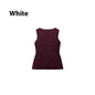 Fashion Plain Gold Button Sweater Vest
