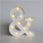 26 Letters White LED Night Light Marquee Sign Alphabet Lamp