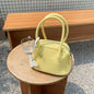 Blue Lychee Pattern One-shoulder Portable Shell Bag