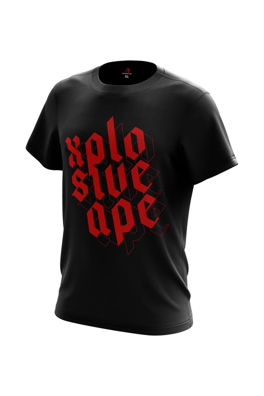 XAPE Baroque Tee - Black
