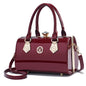 New Fashion Bright Leather Portable Large Capacity Women's One Shoulder Crossbody Bag