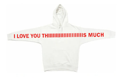 Fall Women's Clothing Fashion High-grade Cotton Hoodie Red