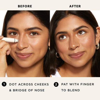 Five Point Freckle Stamp Pen Liquid Air Cushion Natural-Look Lifelike Freckle Quick-Dry Dot Spot Mole Effortless Lasting Makeup