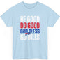 Summer Loose Short Sleeves T-shirt Men's And Women's Round Neck